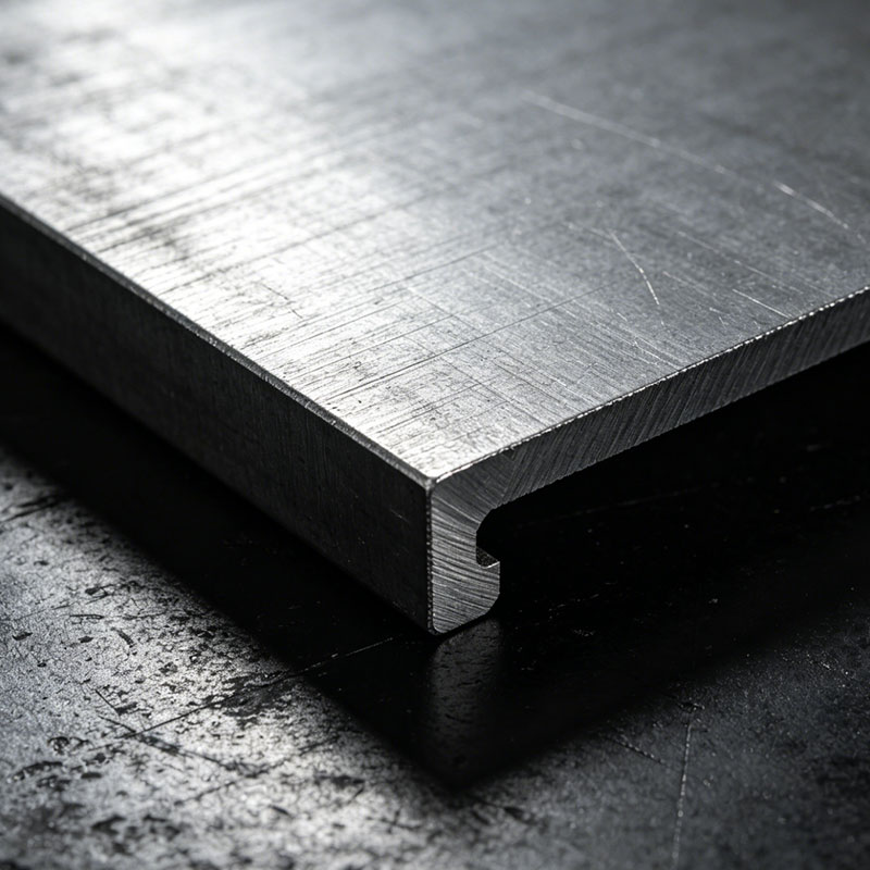Placa de acero estructural con alto contenido de carbono