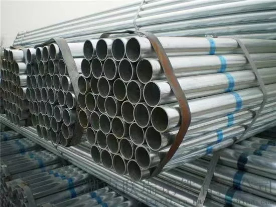 Pre-galvanized round steel tubing for outdoor scaffolding projects